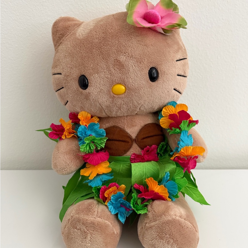 Hello Kitty Build A Bear Sunkissed Hawaii Plush